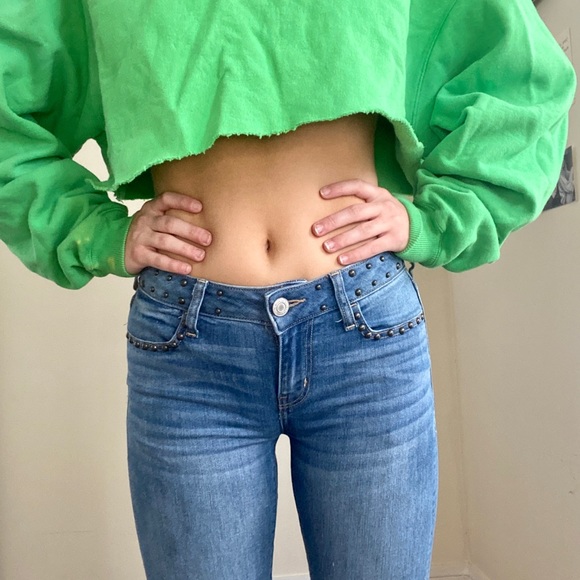 Studded American Eagle Jeans - Picture 2 of 2